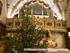 Silbermann Orgel Schloß Burgk