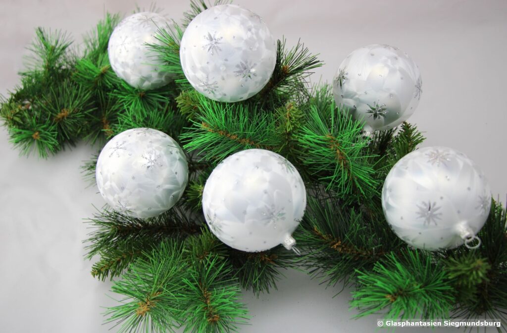 Christbaum Kugeln Christbaumschmuck aus Glas